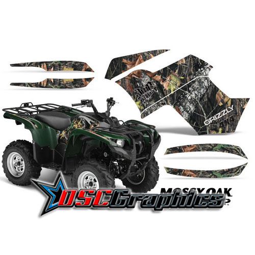 Yamaha Banshee Grizzly 550 ATV Mossy Oak Break Up Graphic Kit Fits 2007-2011