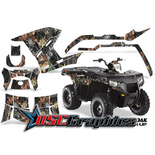 Polaris Four Wheel Mossy Oak Vinyl Wraps Fit Sportsman 500