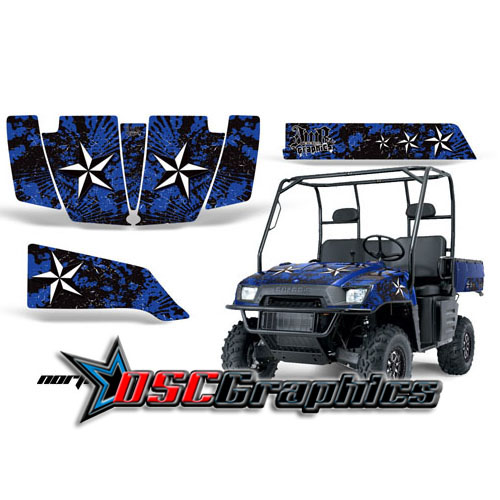 Polaris UTV Blue North Star Vinyl Wrap Kit Fits Ranger 700 XP 2005-2008