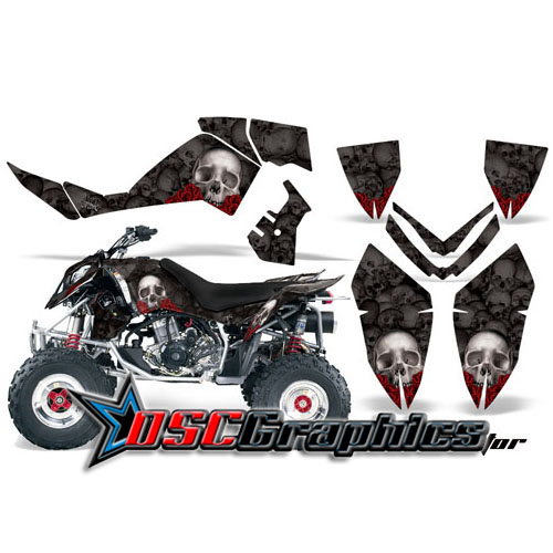 Polaris Quad Bone Collector Vinyl Graphics Fit Outlaw 450 2006-2008