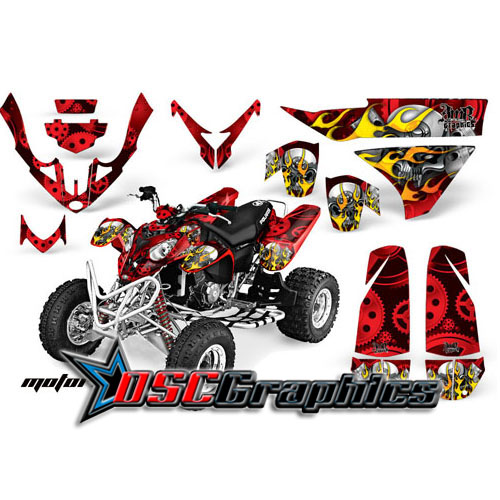 Polaris ATV MotorHead Graphic Stickers Fit Predator 500